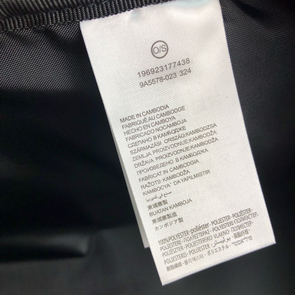 Converse Varsity Black Backpack with Blue Accents - Picture 4 of 5